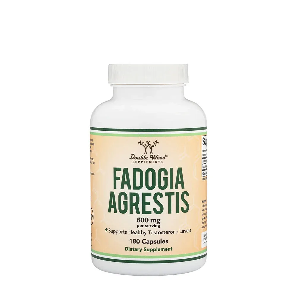 Double Wood Supplements Fadogia Agrestis (180 Capsules) - Nuvalia