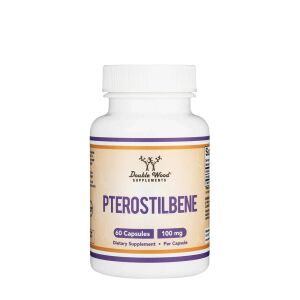 Double Wood Supplements Pterostilbene (60 Capsules) - Nuvalia