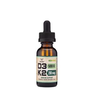 Double Wood Supplements Vitamin D3 + K2 Liquid (30 ml) - Nuvalia