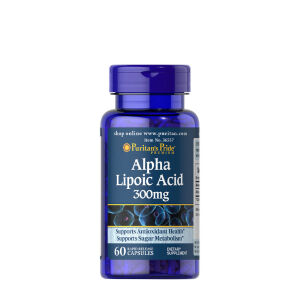 Puritan's Pride Alpha Lipoic Acid 300 mg (60 Capsules) - Nuvalia