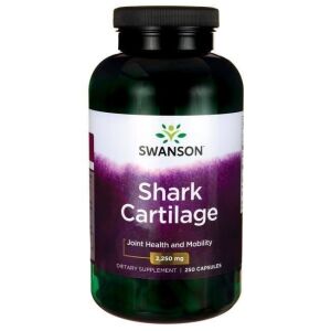 SWANSON Shark cartilage 750mg 250kaps - Nuvalia