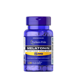 Puritan's Pride Melatonin 5 mg (120 Tablets) - Nuvalia