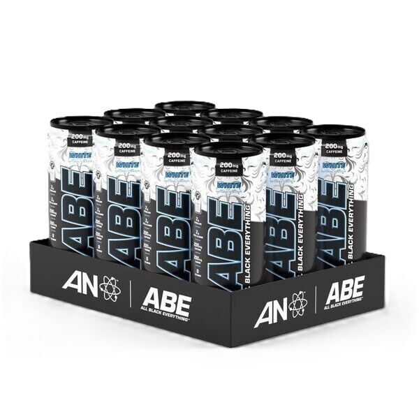 Applied Nutrition - ABE Energy + Performance hvide dåser + 12 x 330 ml