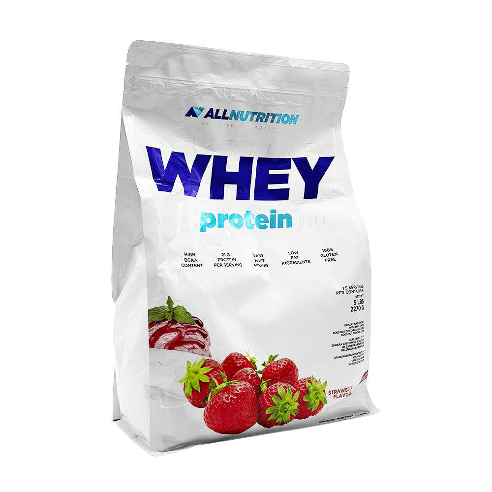 ALLNUTRITION Whey Protein (2270 g, jordbær)