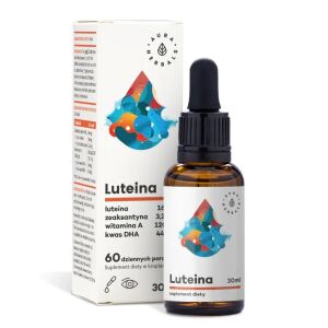 AURA HERBALS Lutein + Vitamin A + DHA + Zeaxanthin (30 ml / 1 fl. oz.) - Viking Supplements