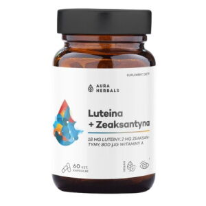 AURA HERBALS Lutein + Zeaxanthin + Vitamin A (60 caps) - Viking Supplements