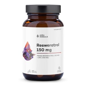 AURA HERBALS Resveratrol 150 mg (60 caps) - Viking Supplements