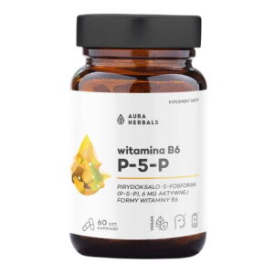 AURA HERBALS Vitamin B6 P-5-P 6 mg (60 caps) - Viking Supplements