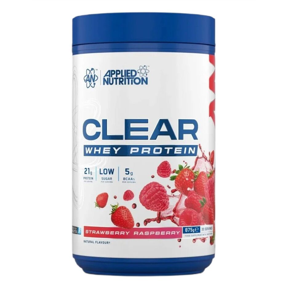 Applied Nutrition Clear Whey Protein, Strawberry & Raspberry 875g