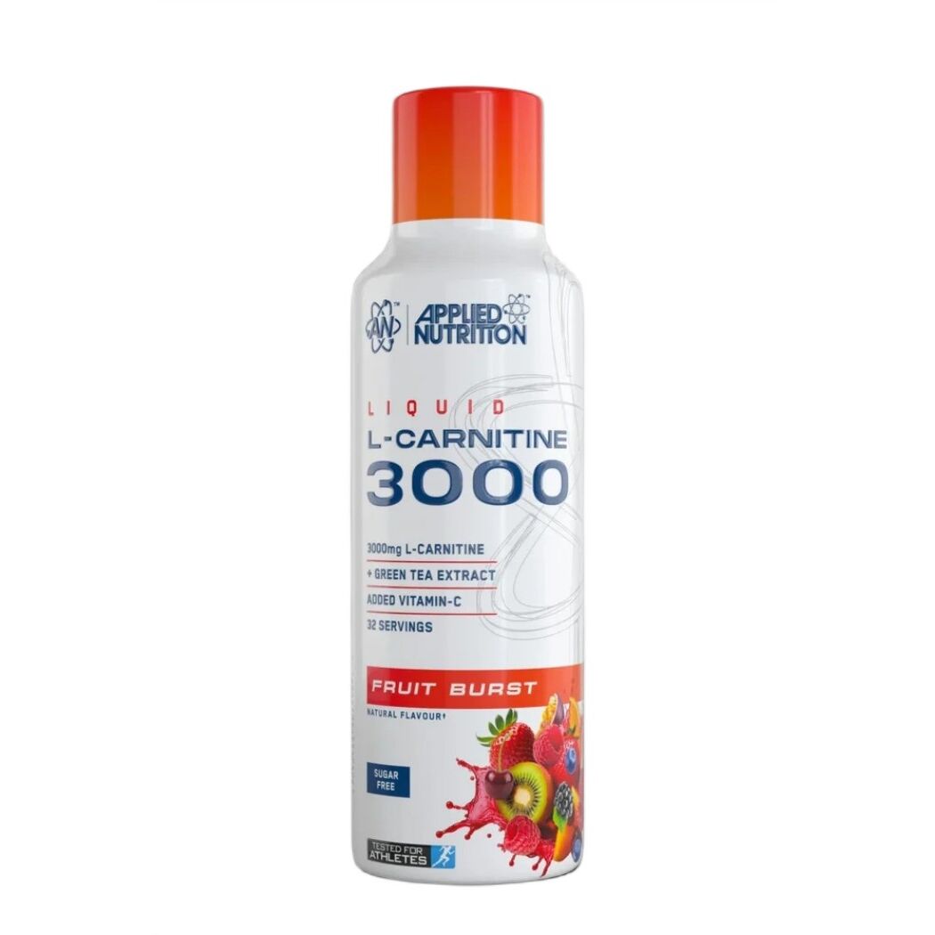 Applied Nutrition L-karnitin, flydende 3000, Fruit Burst 480 ml