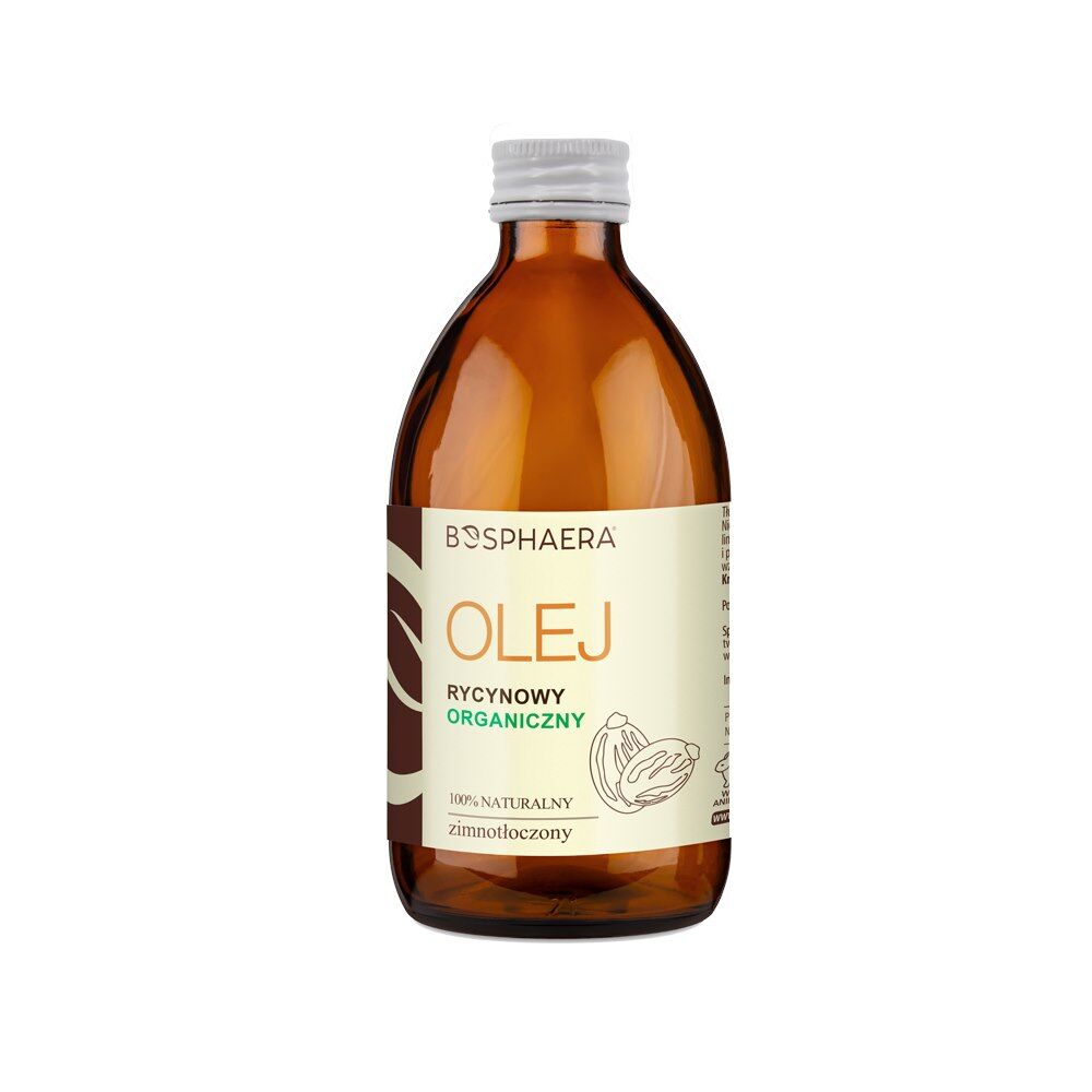 Ulei de ricin organic BOSPHAERA (500 ml) - Viking Supplements