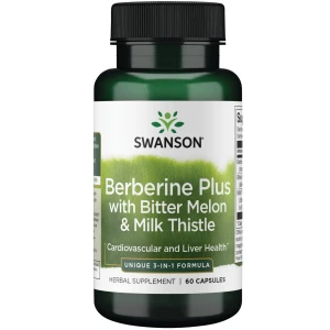 Berberină Plus cu pepene amar și armurariu – 60 de capsule – Viking Supplements