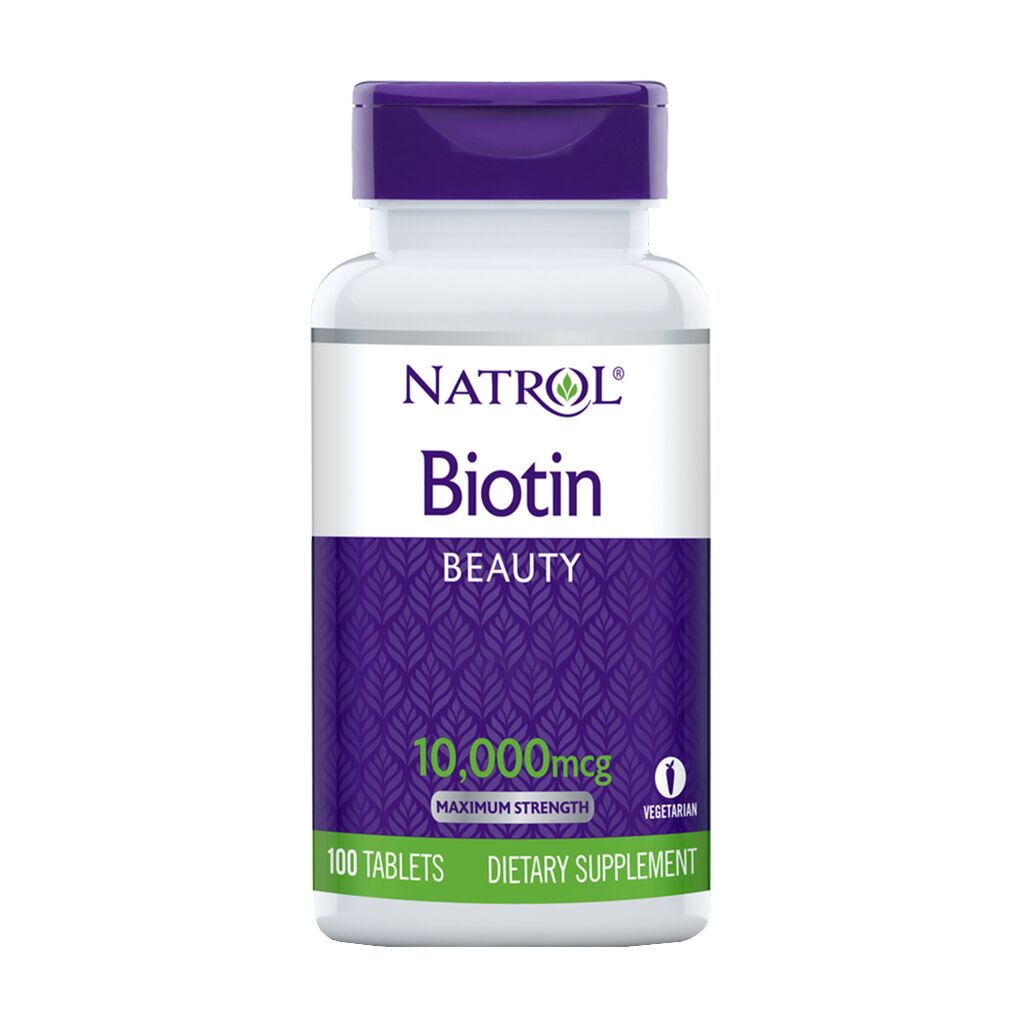 Biotin, 10000mcg 100 tabs