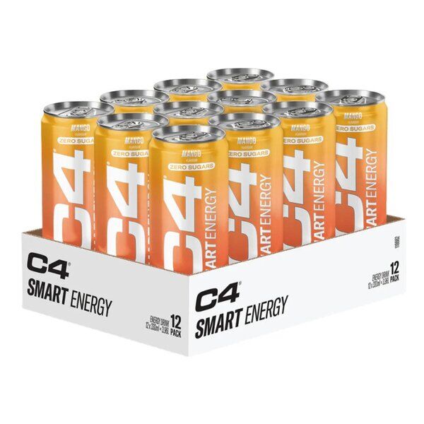 Cellucor - C4 Smart Energy, Mango - 12 x 330 ml.