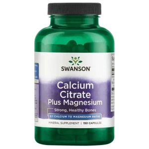 Citrat de calciu cu magneziu - 150 capsule - Viking Supplements