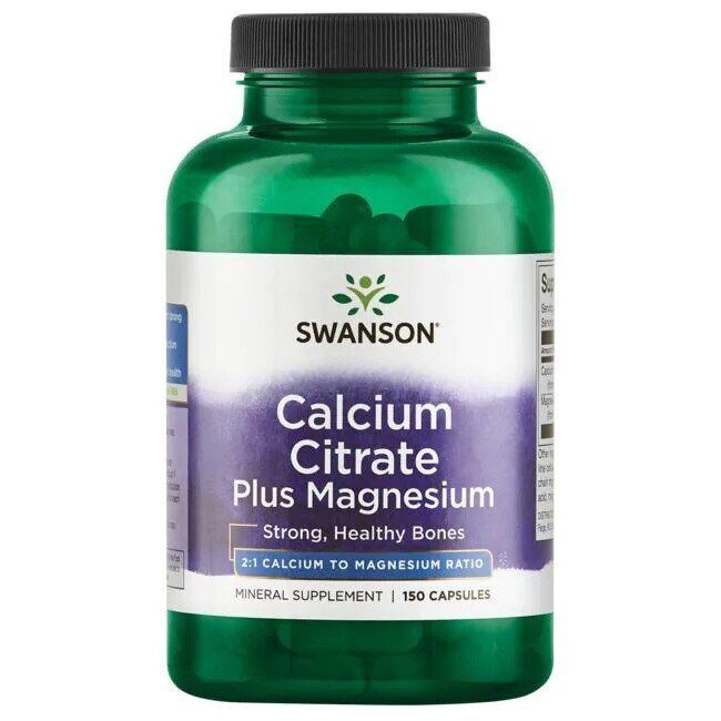 Calcium Citrate Plus Magnesium - 150 caps - Viking Supplements