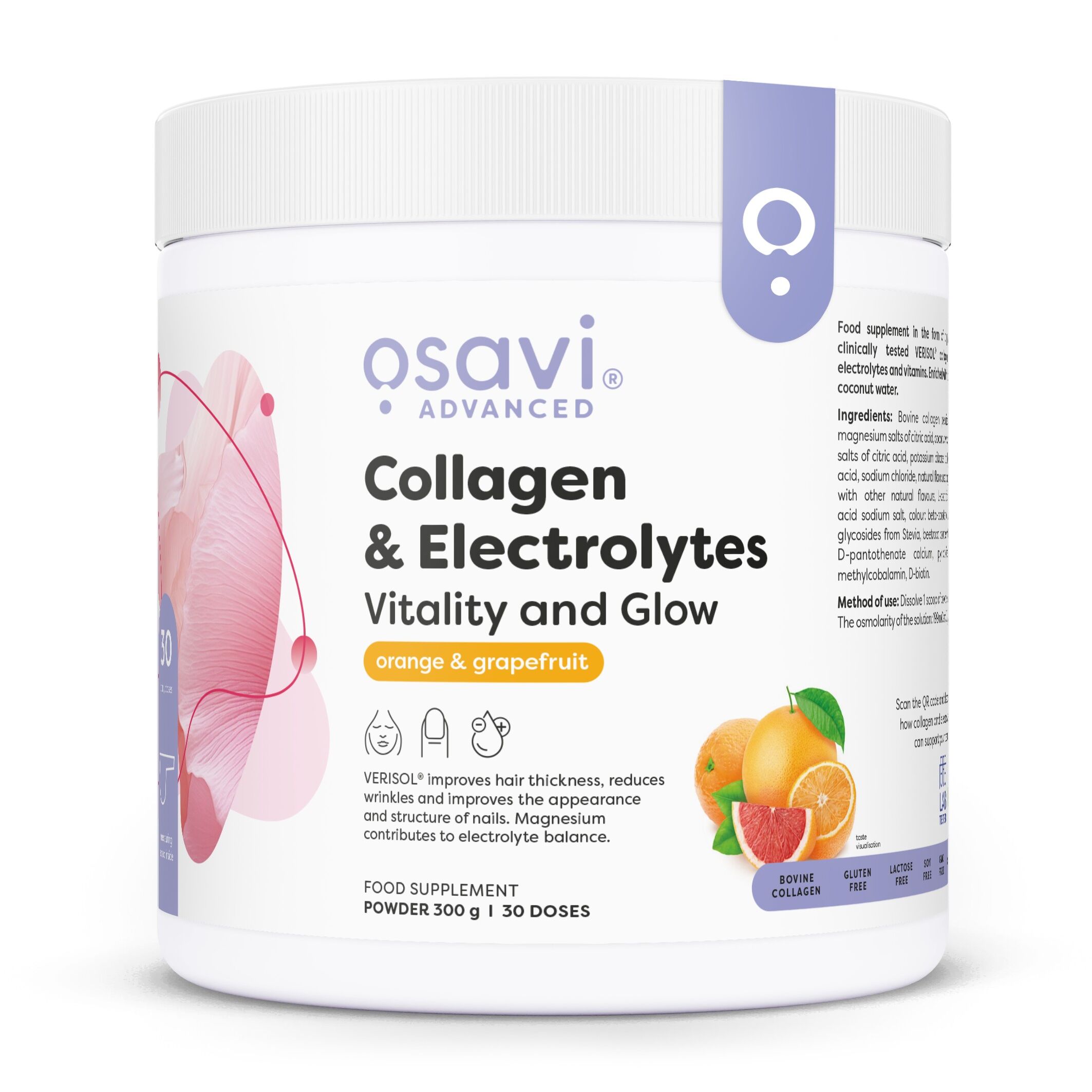 Colagen, electroliți, vitalitate și strălucire