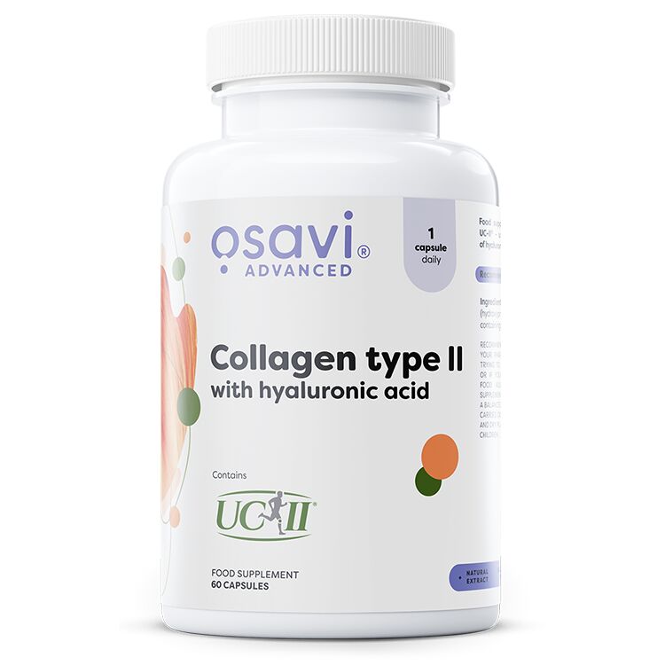 Collagen Type II with Hyaluronic Acid - 60 caps - Viking Supplements