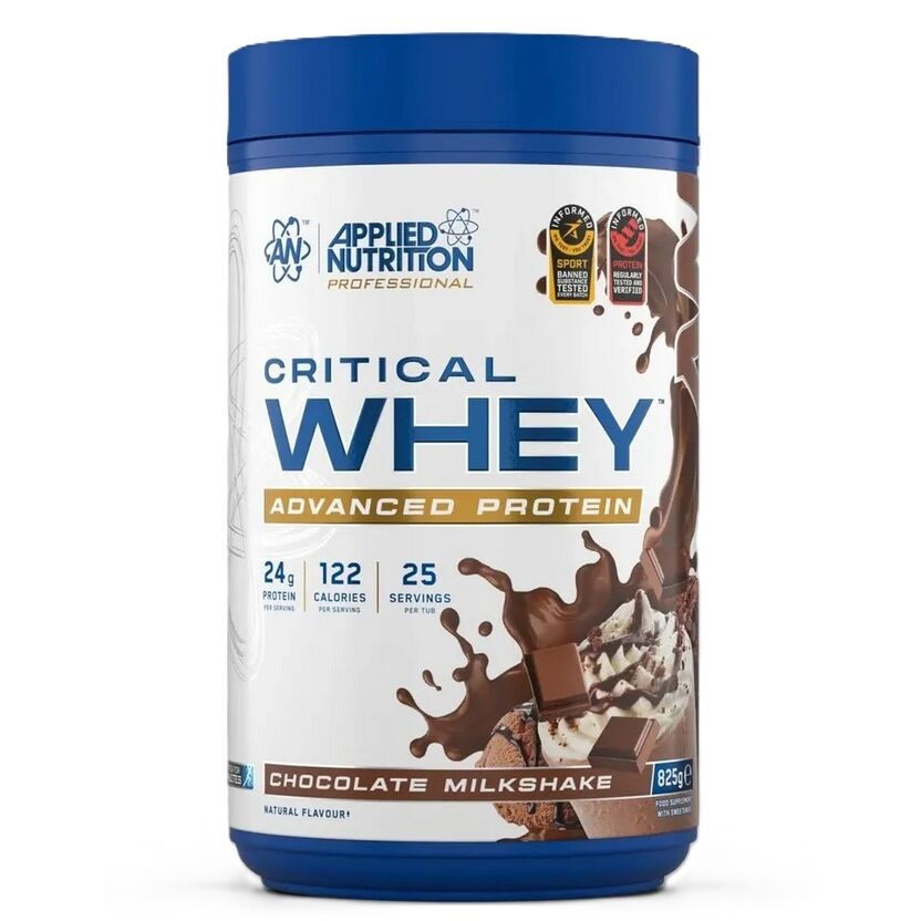 Applied Nutrition - Critical Whey Chokolademælkshake + 825 g