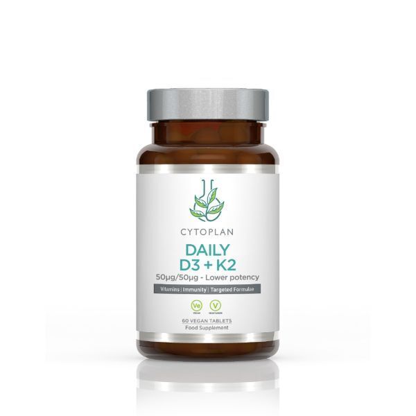 Daily D3 + K2 - 60 de comprimate vegane - Viking Supplements