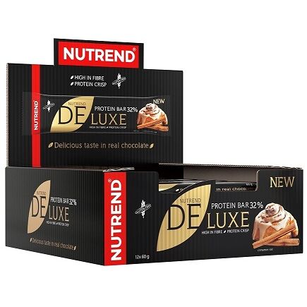 Deluxe Proteinbar, Jordbær-cheesecake 12 x 60 g
