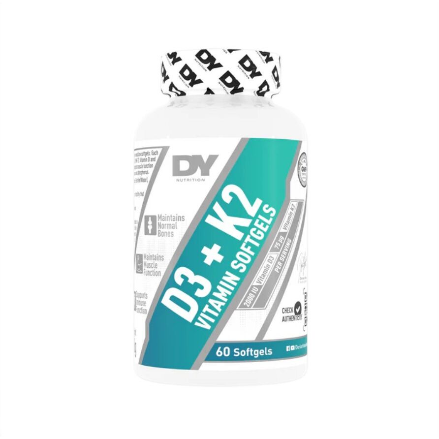 Dorian Yates - Vitamina D3+K2 - 60 de capsule moi - Viking Supplements