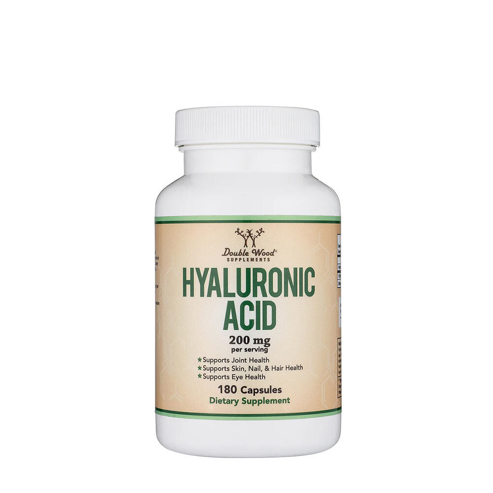 Double Wood Supplements Hyaluronic Acid (180 Capsules) - Viking Supplements
