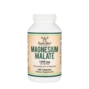 Suplimente Double Wood cu malat de magneziu (420 de capsule) - Viking Supplements