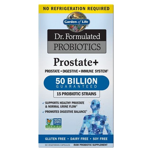 Garden of Life - Dr. Formulated Probiotics Prostate+ 60 vcaps