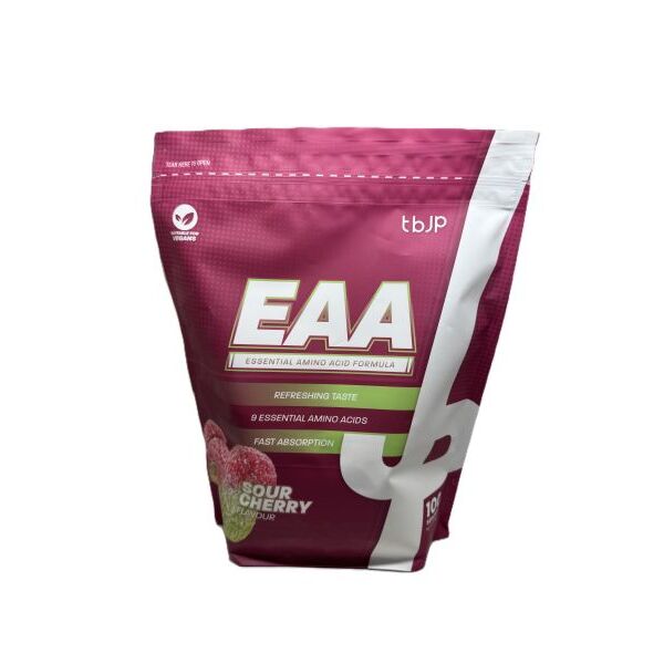 Trained by JP - Essentielle aminosyrer (EAA), surkirsebær + 1000g
