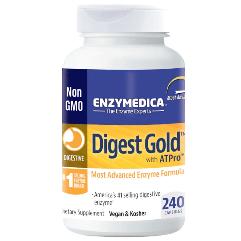 Enzymedica Digest Gold 240 de capsule - Viking Supplements