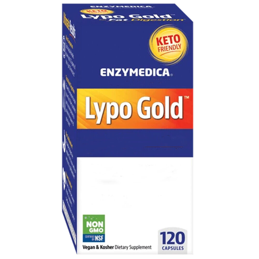 Enzymedica Lypo Gold 120 capsule - Viking Supplements