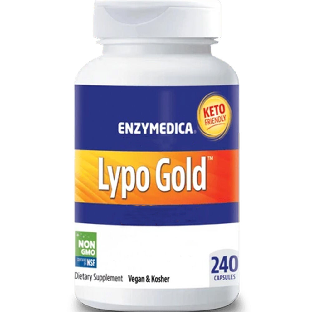Enzymedica Lypo Gold 240 capsule - Viking Supplements