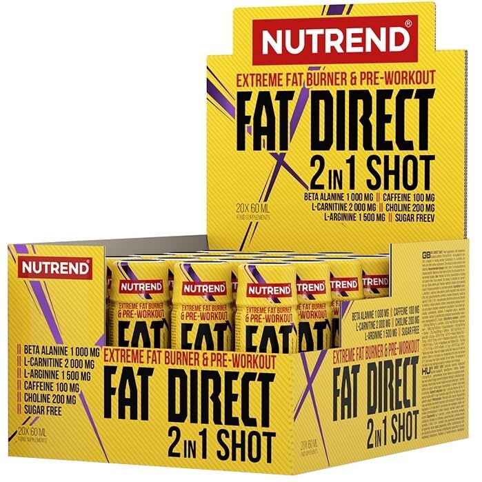 Fat Direct 2 în 1 Shot – 20 x 60 ml – Viking Supplements