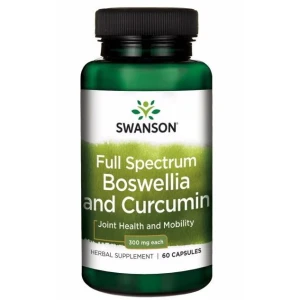 Boswellia și curcumină cu spectru complet