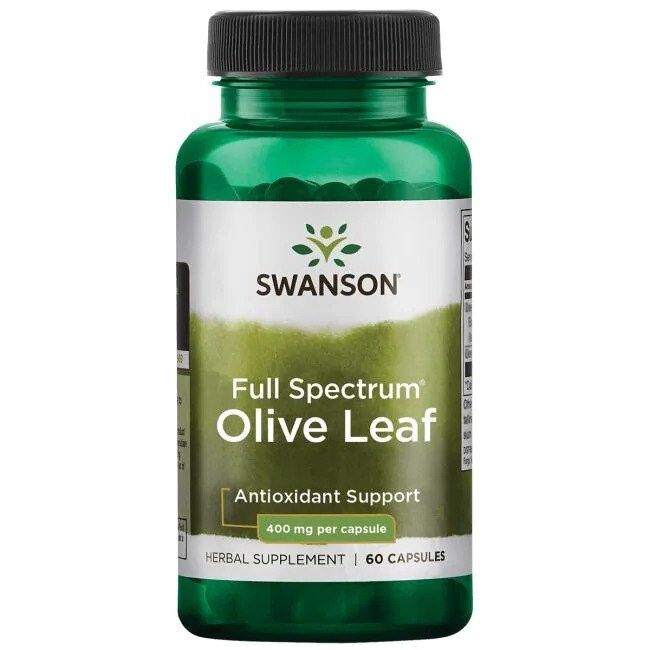 Fuldspektret olivenbladsekstrakt, 400 mg - 60 kapsler