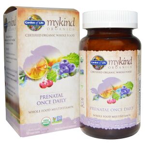 Garden of Life - Mykind Prenatal Once Daily - 90 tabs - Viking Supplements