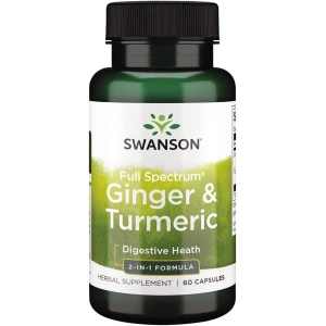 Ghimbir și curcumă – 60 de capsule – Viking Supplements
