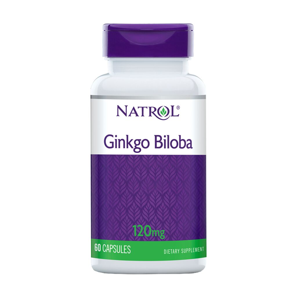 Ginkgo Biloba, 120mg 60 caps