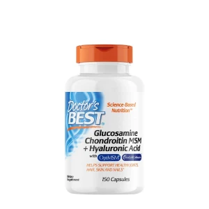 Glucozamină, condroitină, MSM + acid hialuronic – 150 capsule – Viking Supplements