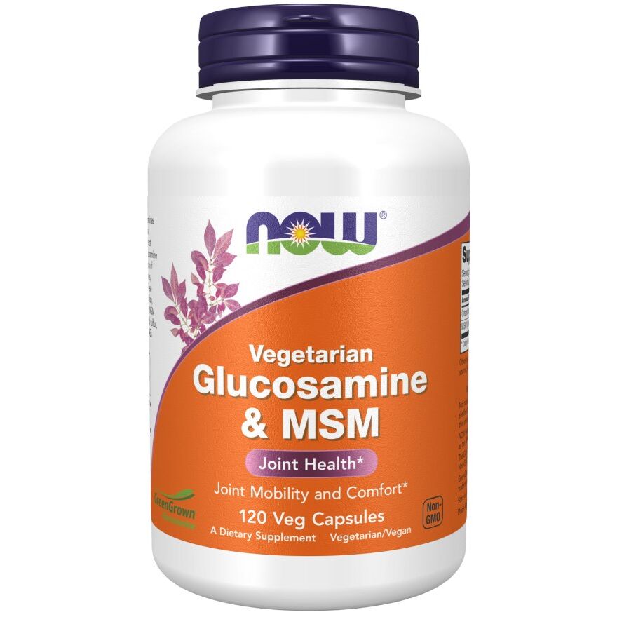 Glucozamină și MSM pentru vegetarieni – 120 de capsule vegetale – Viking Supplements