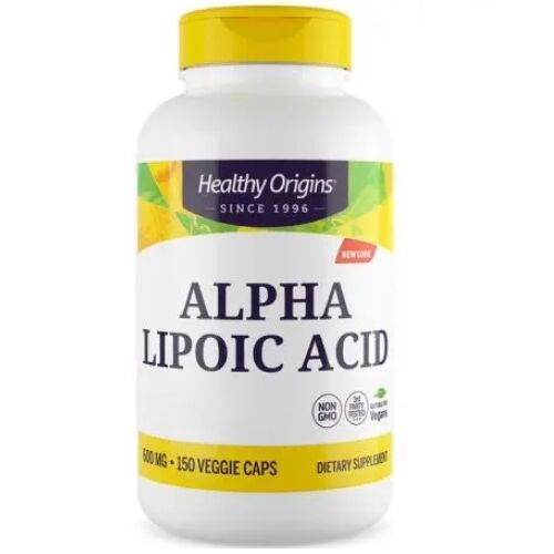 HEALTHY ORIGINS Alpha Lipoic Acid 600 mg (150 caps) - Nuvalia