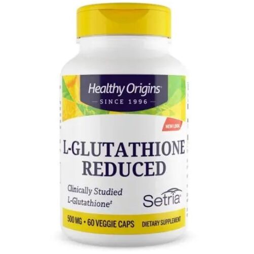 Healthy Origins - Reduceret L-glutathion 60 kapsler