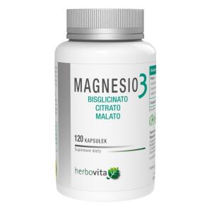 HERBOVITA Magnesio3 (120 kaps.) - Nuvalia