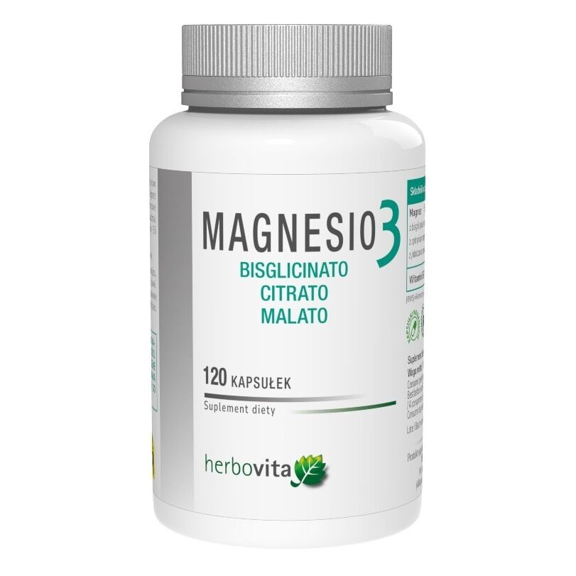 Herbovita - Magnesium 3 (120 kapsler)