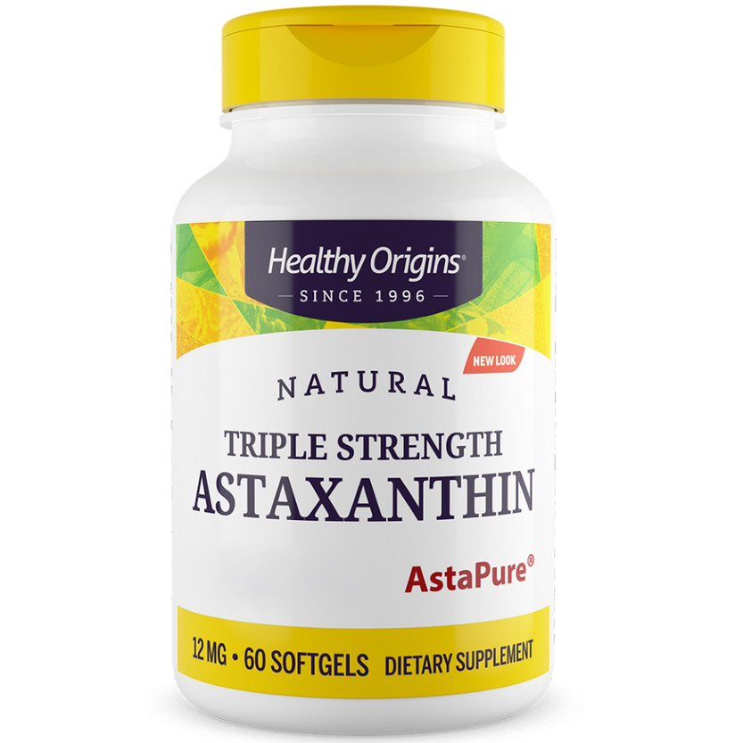 Healthy Origins Astaxanthin Depot 12 mg, 60 de capsule moi - Viking Supplements