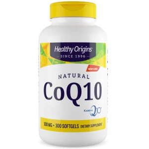 Healthy Origins CoQ10 100 mg, 300 de capsule moi - Viking Supplements