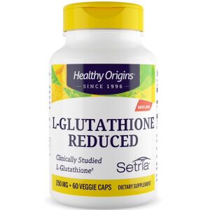 Healthy Origins L-Glutation 250 mg, 60 de capsule - Viking Supplements
