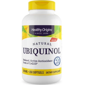 Healthy Origins Ubiquinol natural 100 mg, 150 capsule moi - Viking Supplements