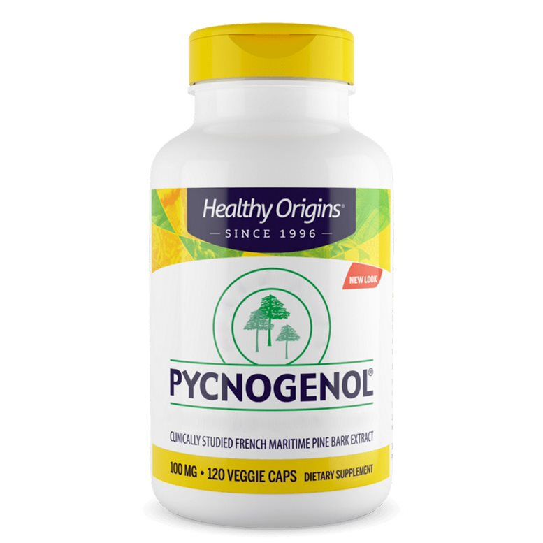 Healthy Origins Pycnogenol 100 mg, 120 vegetabilske kapsler